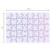 Podlahové puzzle Ledové království 40 dílků 100x70 4