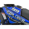 Benzínová čtyřkolka EXPLORER 110 ccm Modrá