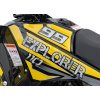 Benzínová čtyřkolka EXPLORER 110 ccm žlutá