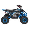 Dětská benzínová čtyřkolka DESERT STORM LIFT 49 ccm Modrá