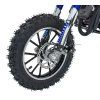 Dětská benzínová motorka STORM 49 ccm Modrá 12