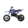 Dětská benzínová motorka STORM 49 ccm Modrá 5