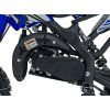 Dětská benzínová motorka STORM 49 ccm Modrá 7