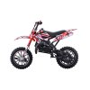 Dětská benzínová motorka STORM 49 ccm červená