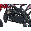 Dětská benzínová motorka STORM 49 ccm červená