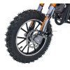 Dětská benzínová motorka STORM 49 ccm Oranžová 12