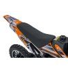 Dětská benzínová motorka STORM 49 ccm Oranžová 16